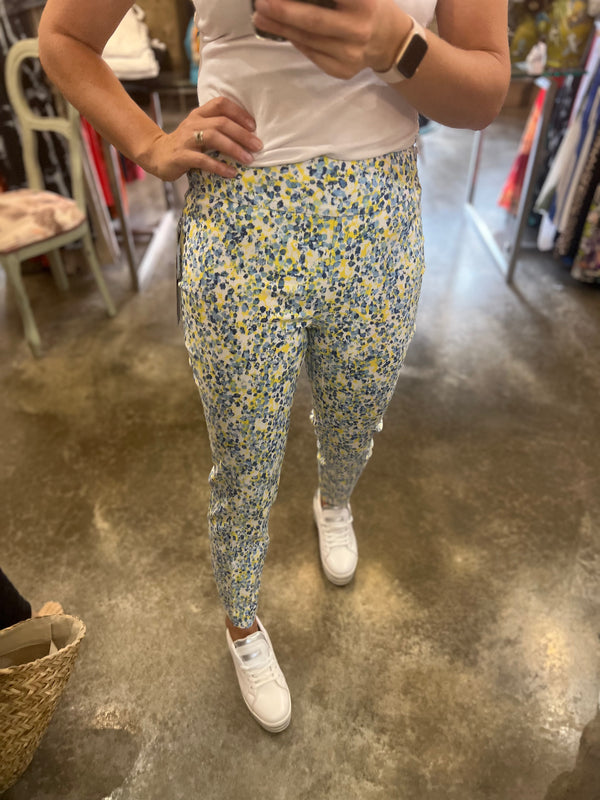 Up trouser speckles print